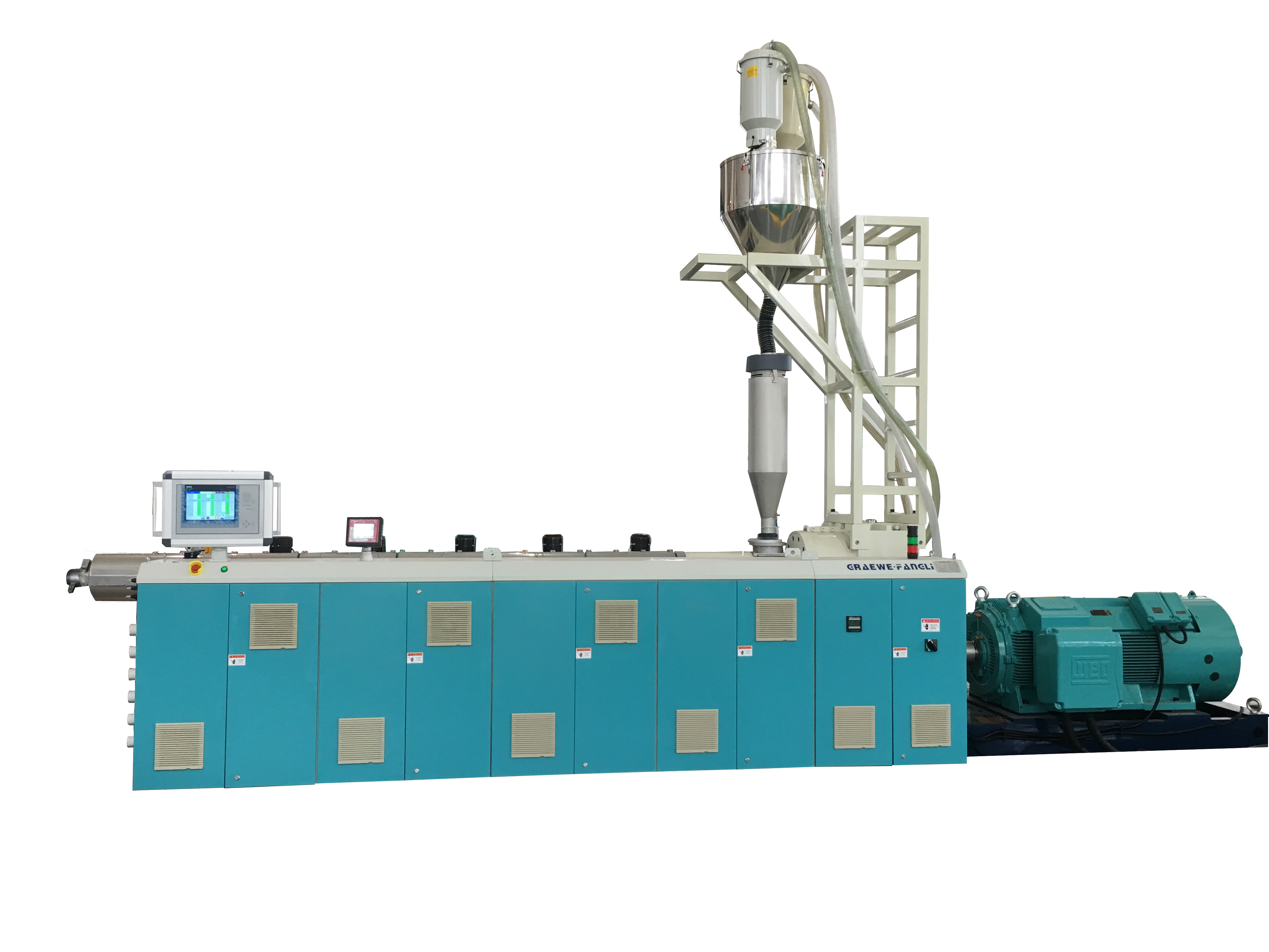 Key products of plastic pipe extrusion production line---PE Pipe Extrusion Line